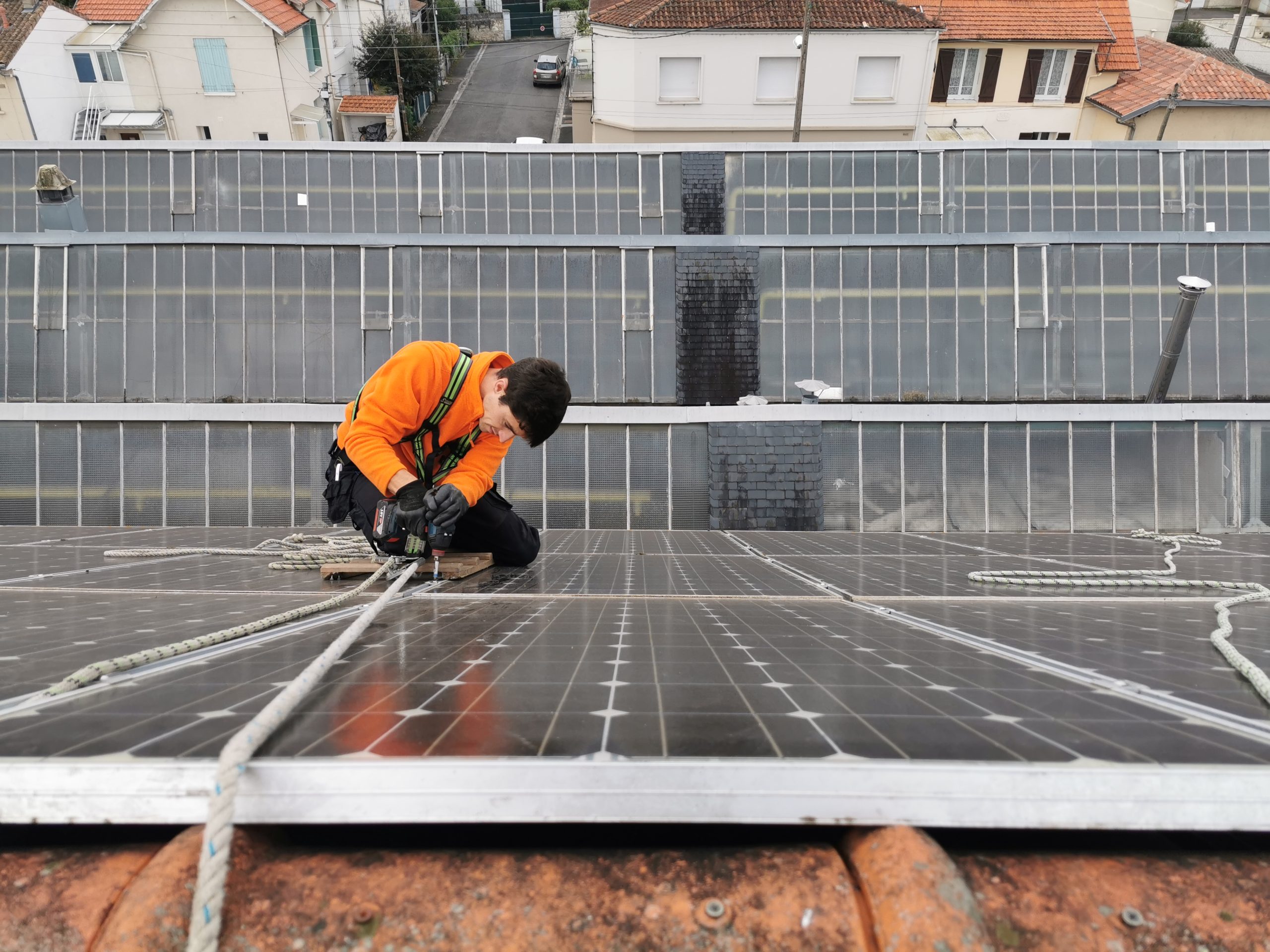 Dépannage d'un panneau solaire